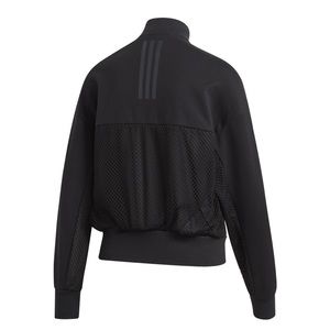 Adidas ID Mesh bomber jacket woman’s black
